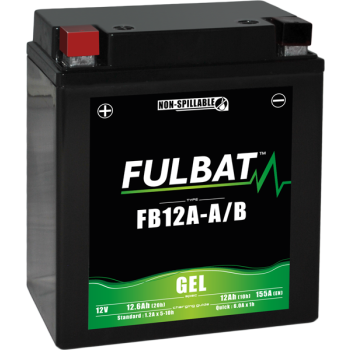 Akumulator Fulbat YB12A-A/B FB12A-A/B GEL 12V 12.6Ah 155A L+